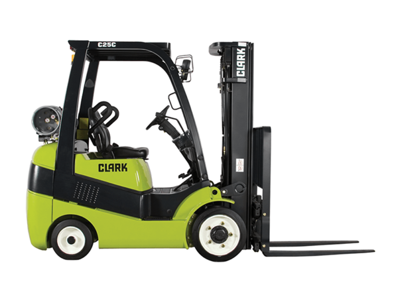 IC Cushion Forklift Rental 5,000 to 6,000 lbs lift capacity