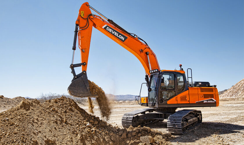 rental excavator